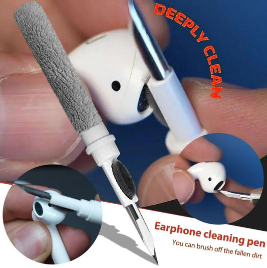 Headphones and mobile phones cleaning pen airpods iphone earbuds Clean Pen digital keyboard cleaning artifact Bluetooth headset cleaning brush