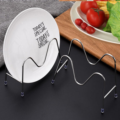 Simple pot lid rack stainless steel multi-functional sitting kitchen cutting board storage bracket chopping board rack chopping board storage rack pot set